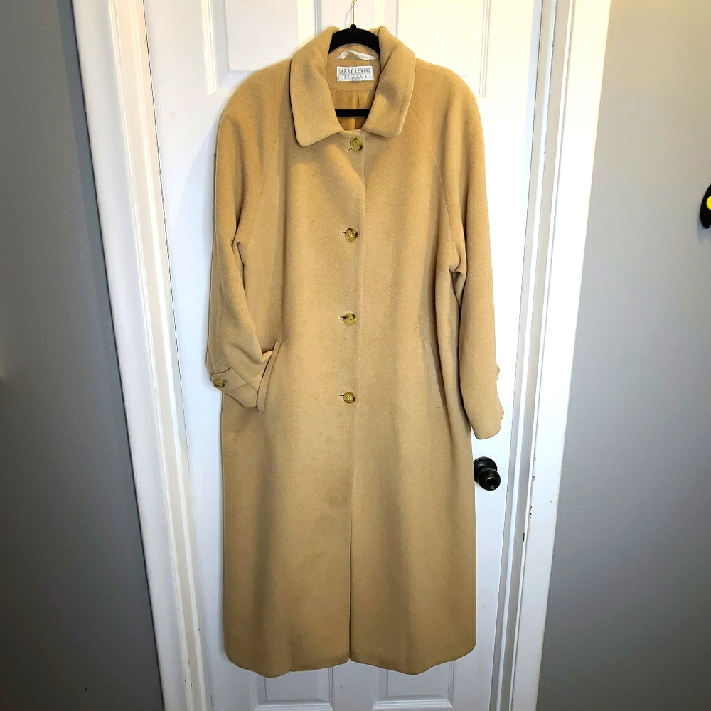 VINTAGE Larry Levine 100% camel hair